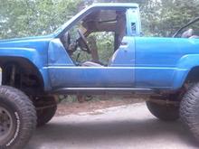 the beginning of my half doors