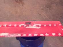 Got some bondo on it.