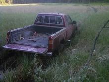 stuck in a swamp haha some one else did it.. turns out it was a 454 chevy on 40's ooops