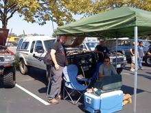 everyone loves my fake camp site