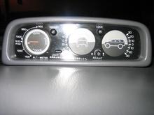 My Hilux/Surf Altimeter/Clinometer/Tilt Gauge from Japan.  I like the little 4Runner drawings in the gauges!