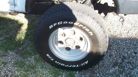 I love BFG A/T's, had them on many vehicles (Discount Tire Fan for decades) but looks like a Highway mileage and tread wear, again a good thing