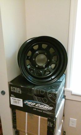 Got a great deal on the wheels. Nothing fancy but they will work.