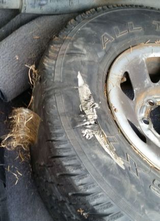 After the right front wheel locked up on a family member
