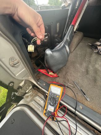 The pigtail for hardtop 