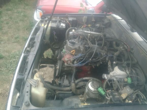 Driver side and front, mostly done