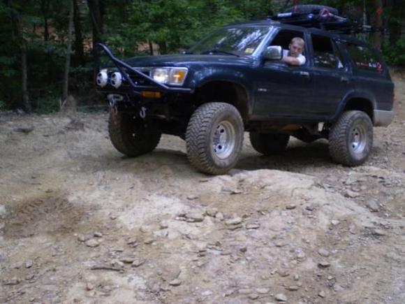 wheelin in the Uwharrries