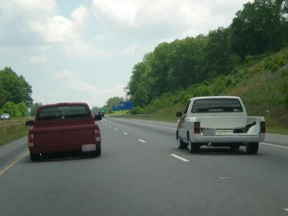 me and my friend cruisin