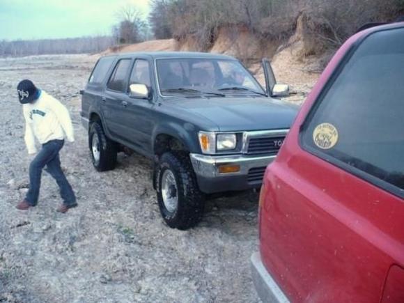 This was my first time taking the '90 Runner out to Disney, Ok.