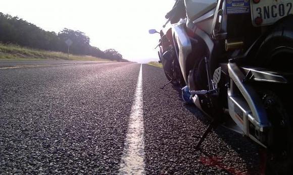 Out towards Leakey TX