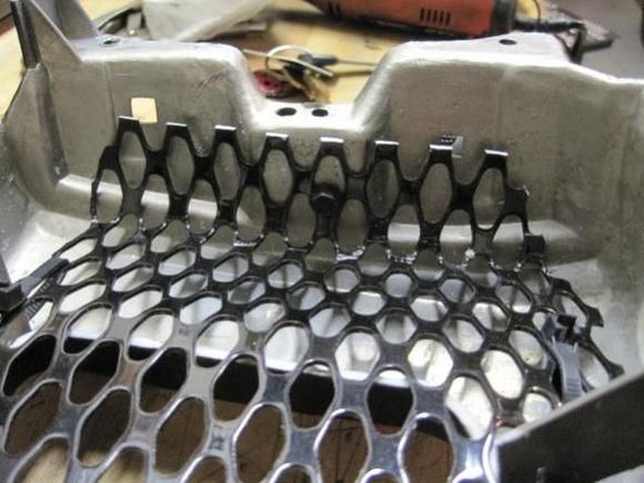 Fastened ends with self tapping screws
