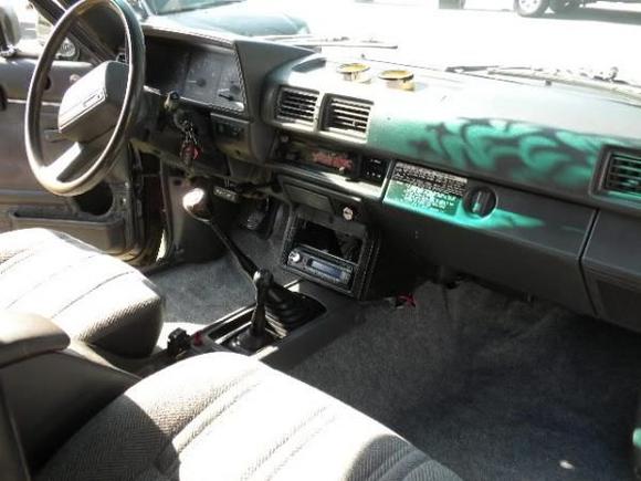Other view of the interior work i did inside the truck.