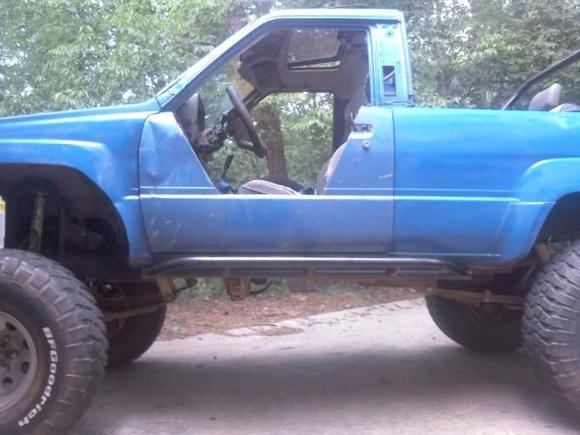 the beginning of my half doors