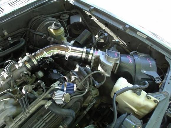 7MGE VAFM swap with 3" Spectre air Intake