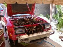 radiator n stuff removed