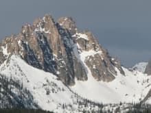 a close up of one of the peaks