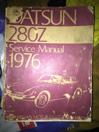1976 280Z Service Manual