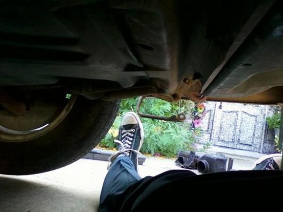taking off bumper