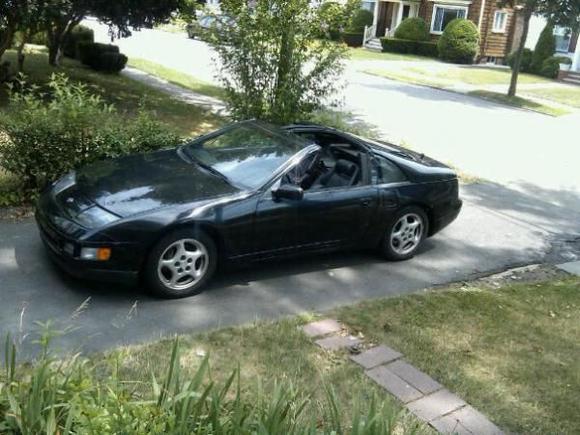 95 300zx t-top off