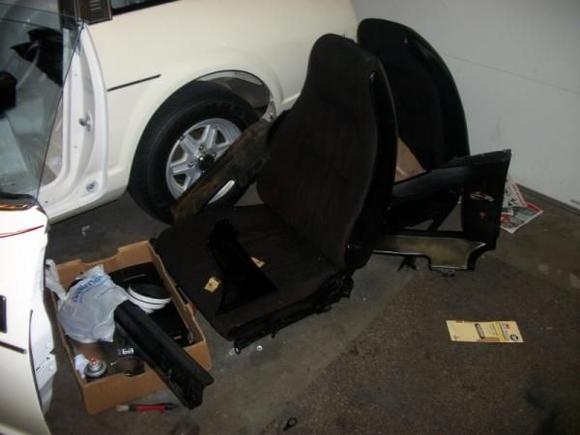 Still want new seats, but alas, will have to wait on that one!