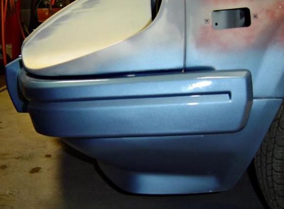 shaved the front bumper! Looks so much nicer!