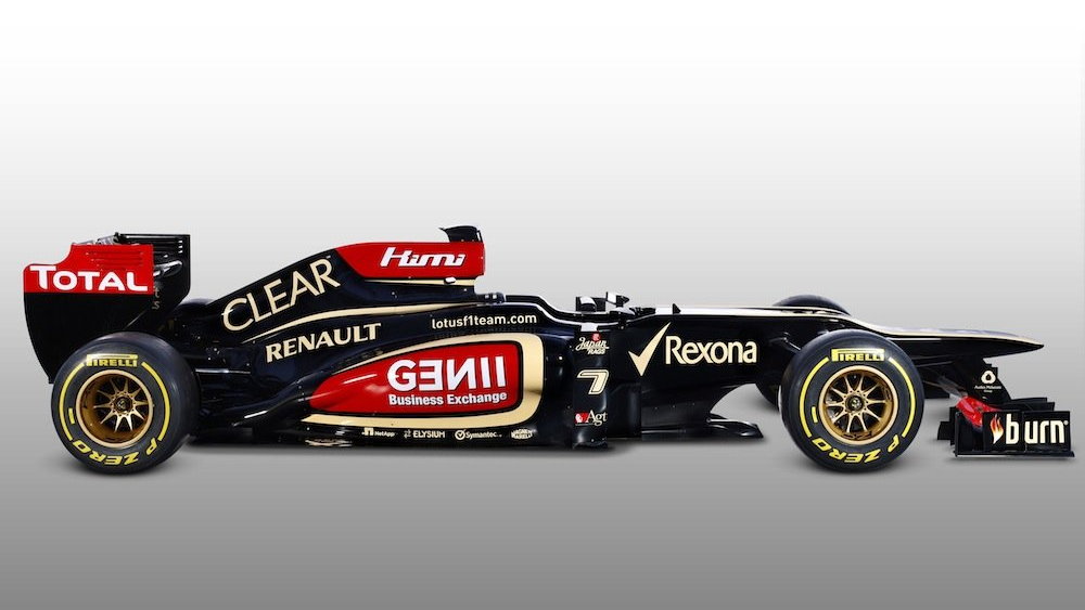 Lotus F1 reveals the E21 chassis for the 2013 F1 season - image: Lotus F1