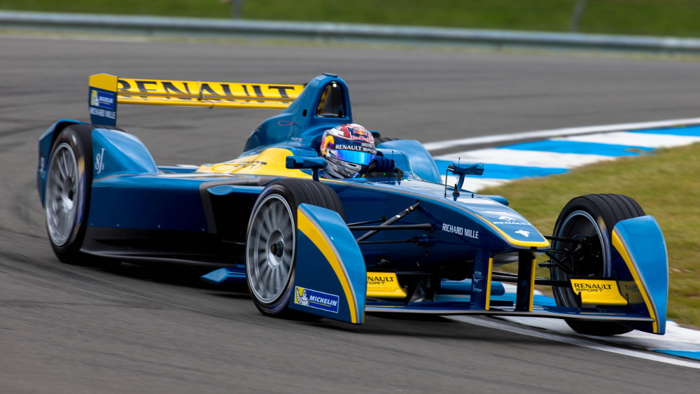 Formula E Championship first official test day, Donington Park