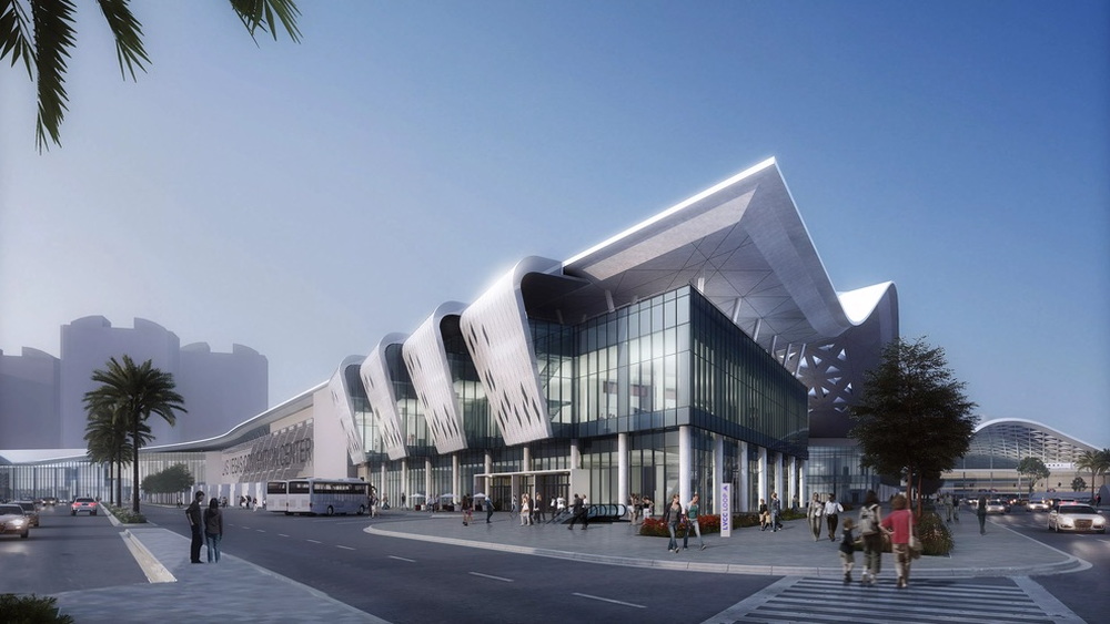 The Boring Company Las Vegas Convention Center station rendering