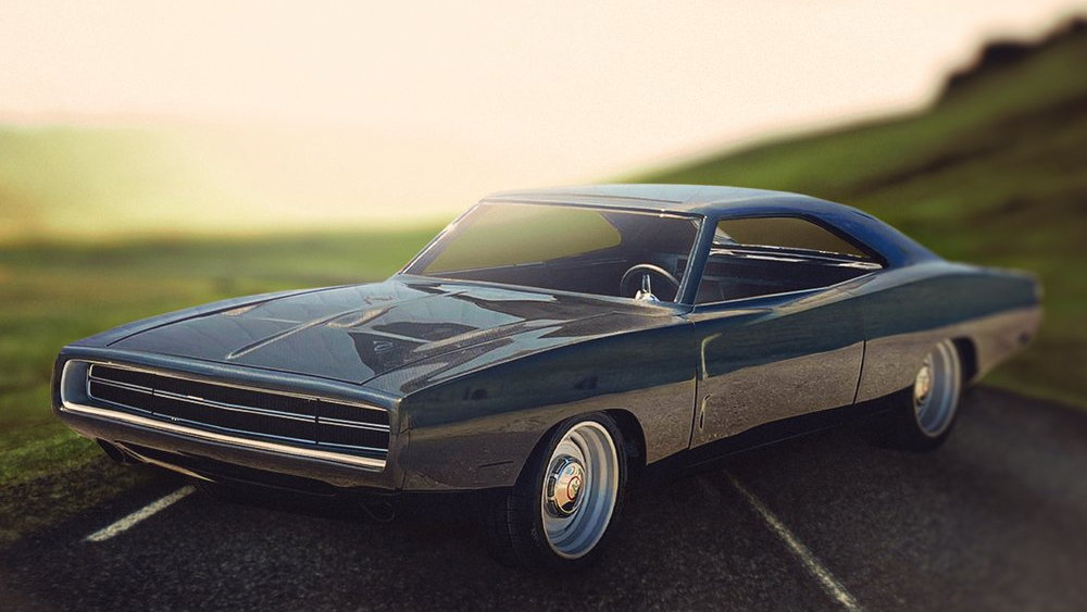 Finale Speed carbon fiber 1970 Dodge Charger body