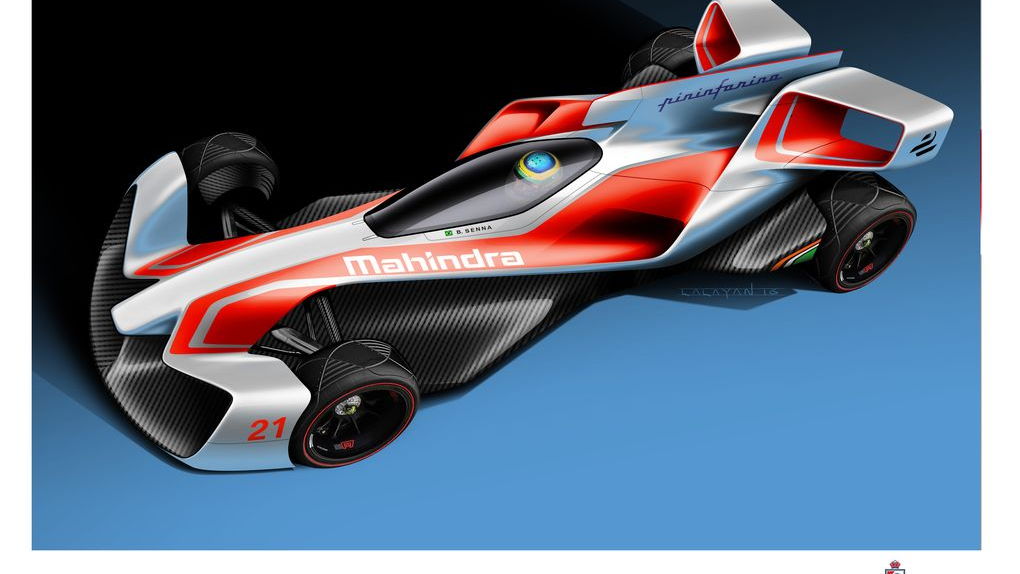 Pininfarina Formula E concept for Mahindra