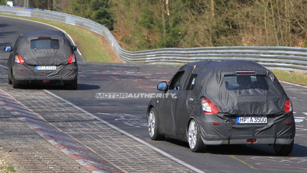 2011 Suzuki Swift spy shots
