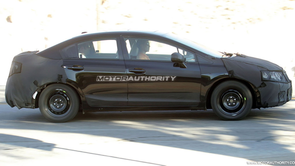 2012 Honda Civic spy shots