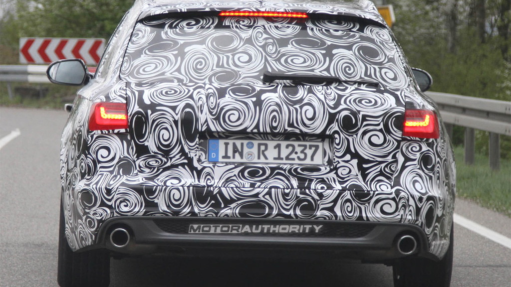 2012 Audi A6 Avant spy shots