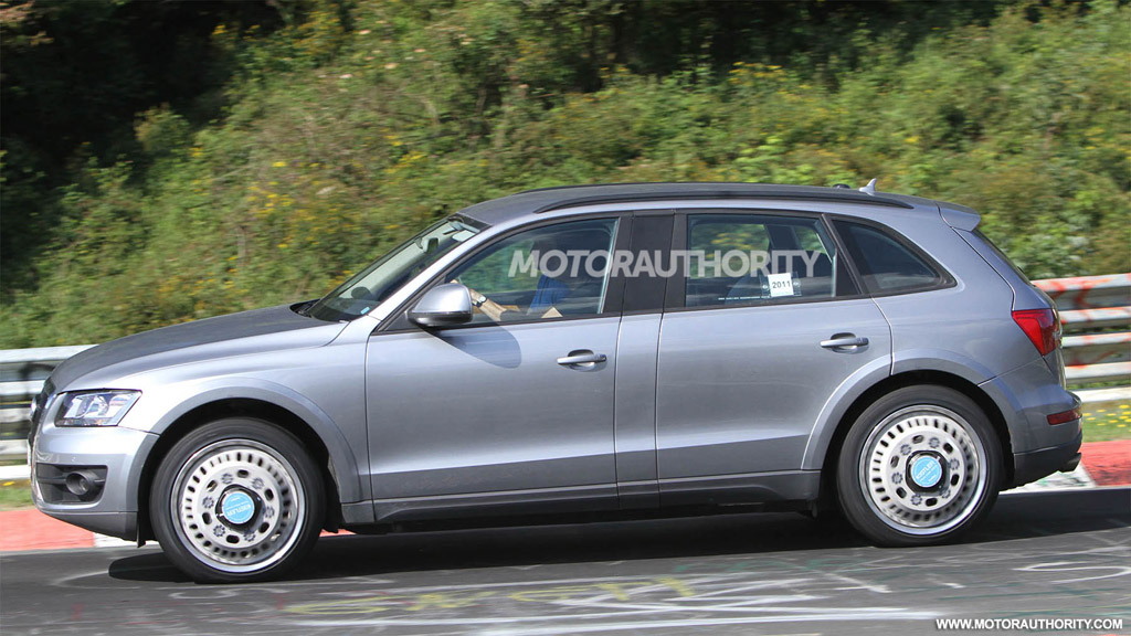 2014 Audi Q6 test-mule spy shots