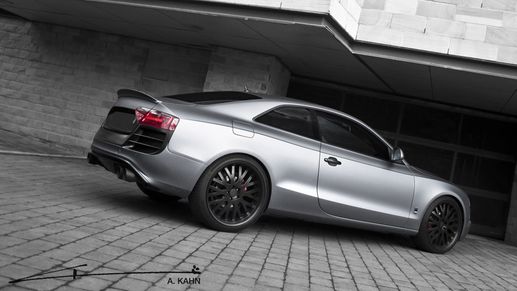 Project Kahn matte gray pearl Audi A5