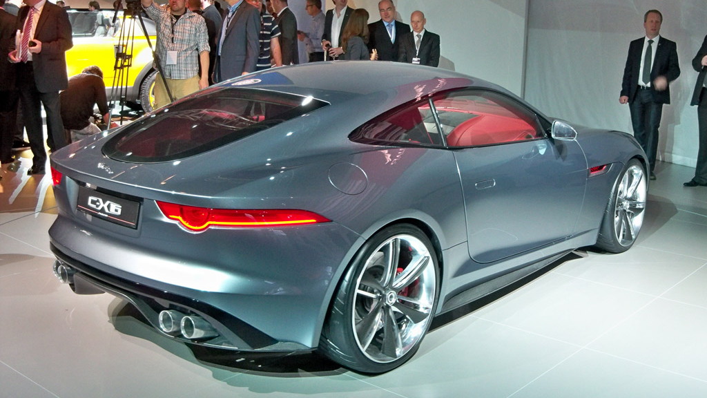 2011 Jaguar C-X16 Concept live photos