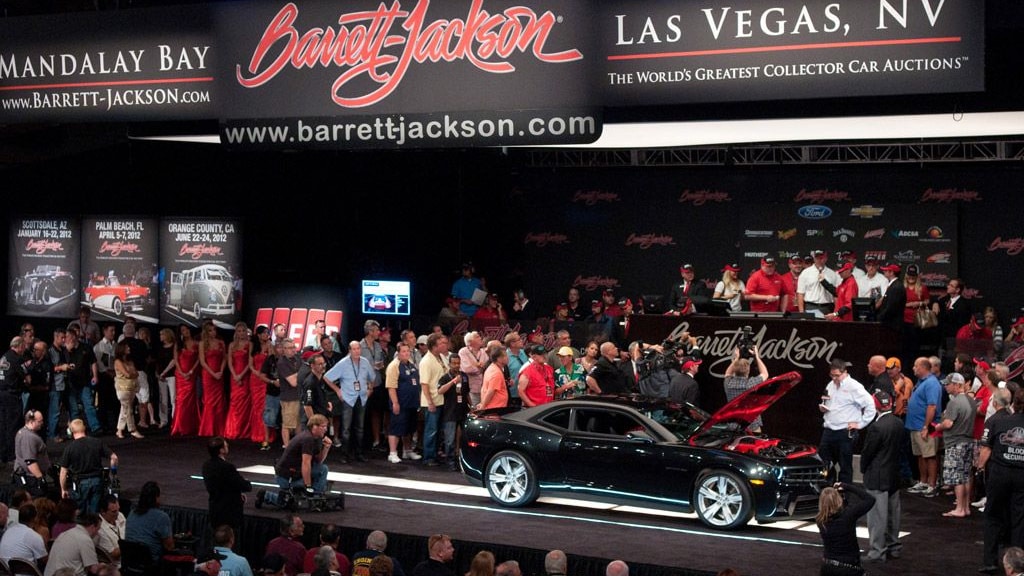 First 2012 Chevrolet Camaro ZL1 at Barrett-Jackson auction in Las Vegas