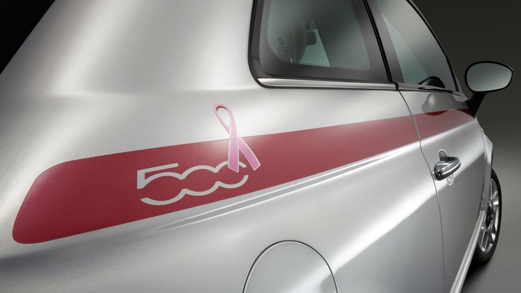 2012 Fiat 500 Pink Ribbon Edition