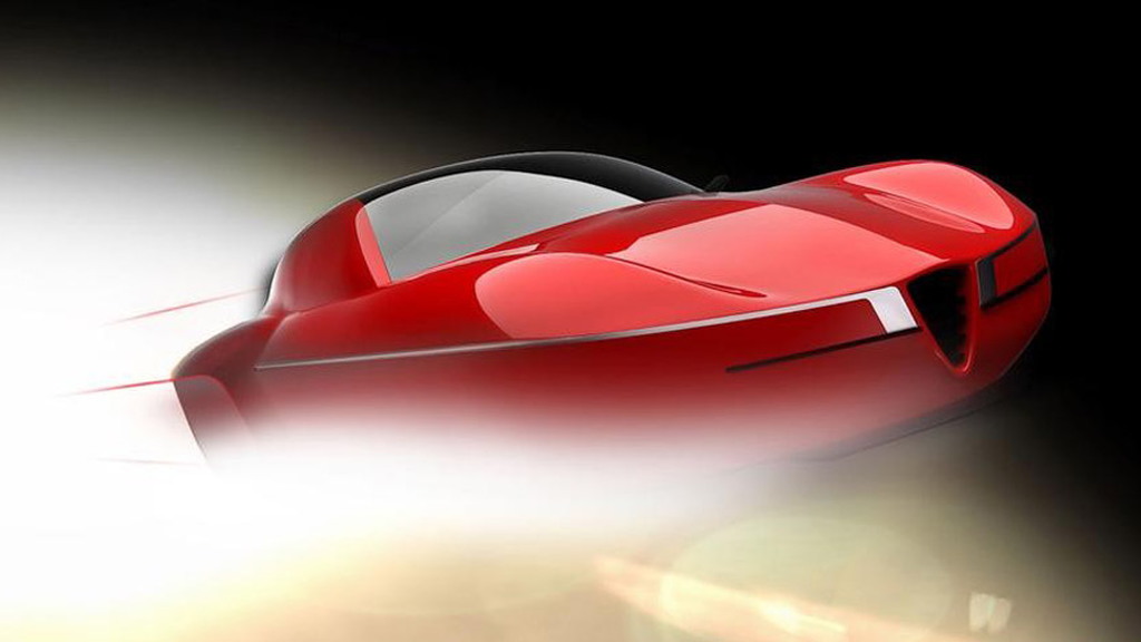 Teaser for 2012 Carrozzeria Touring Superleggera Disco Volante Concept