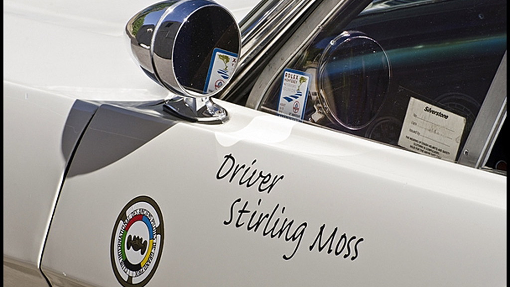 1965 Shelby Mustang GT350 once owned by Sir Stirling Moss - Image: Mecum Auctions