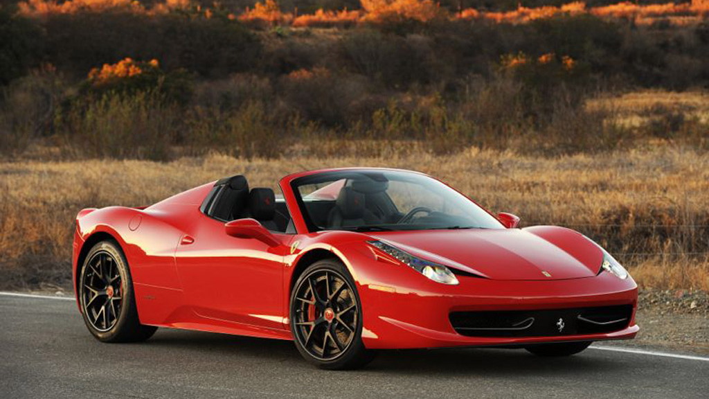 Twin-turbocharged 2013 Ferrari 458 Spider by Hennessey Performance