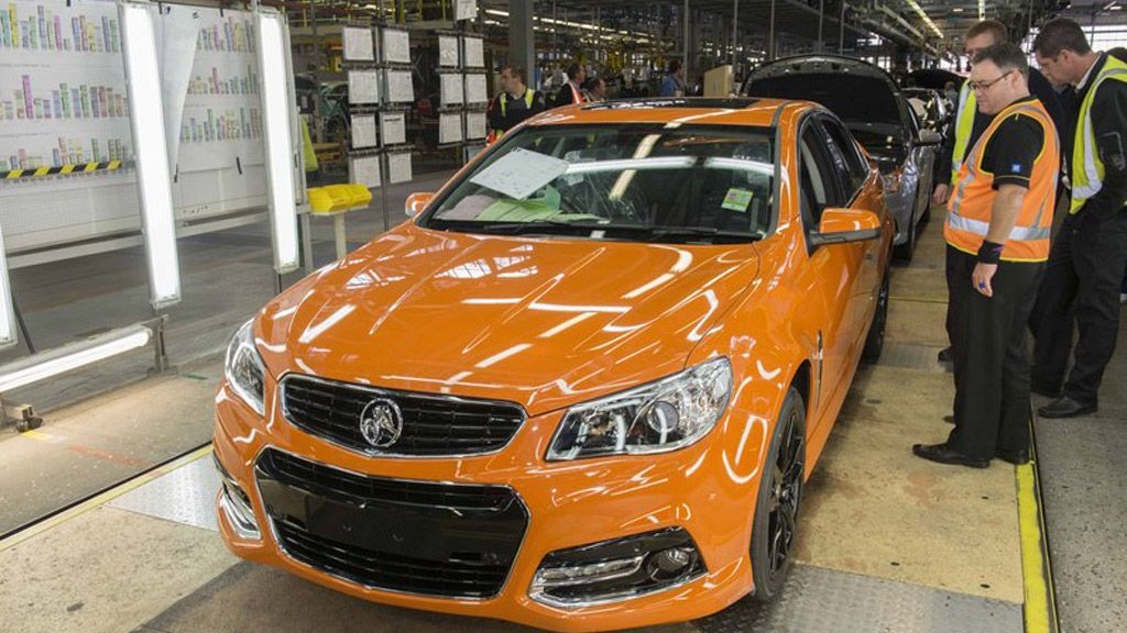 2013 Holden Commodore production