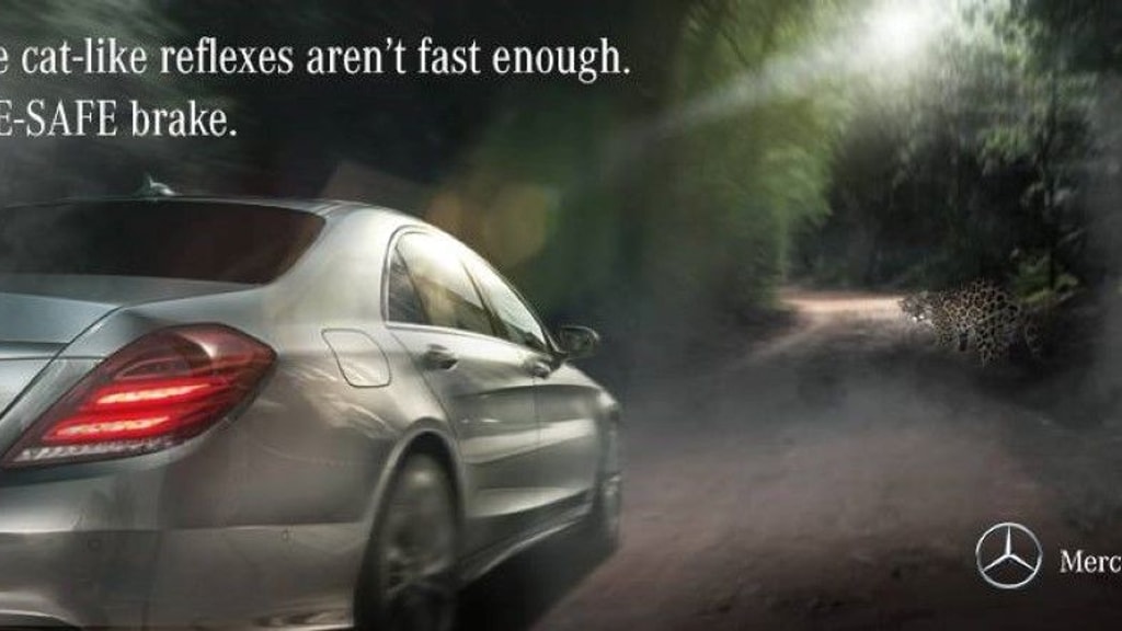 Mercedes-Benz hits back at Jaguar's 'cat-like reflexes' advert