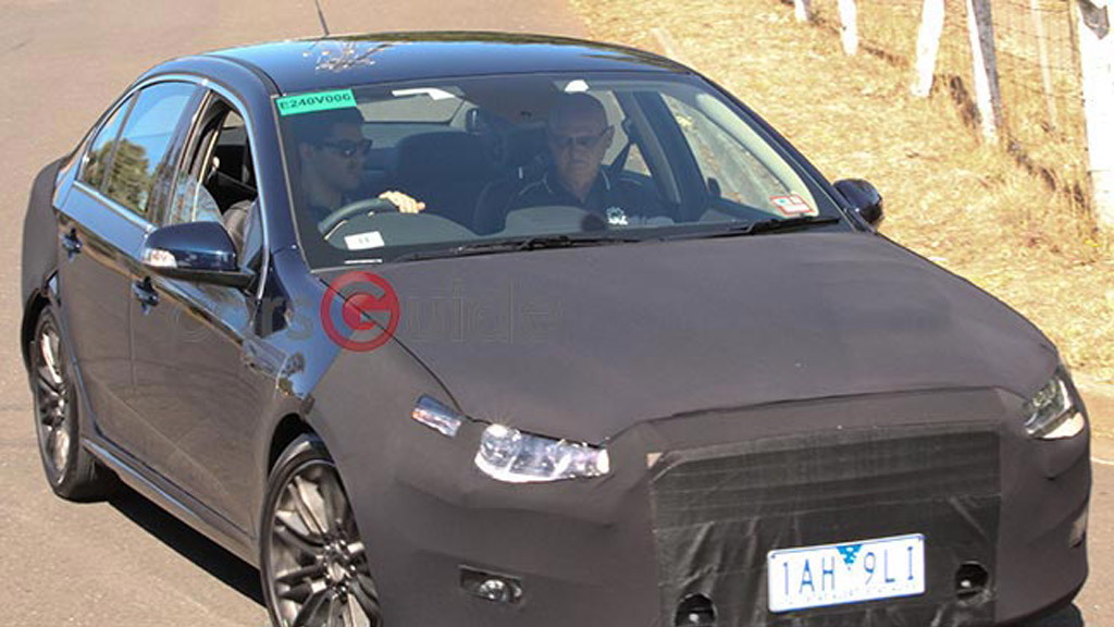 2015 Ford Falcon spy shots - Image via James Stanford, Carsguide