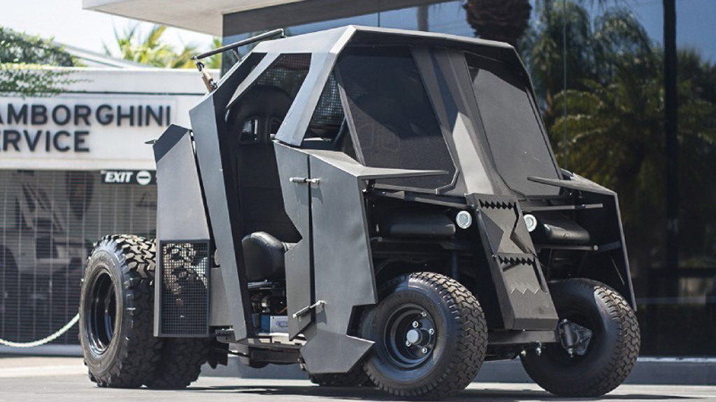 Batmobile Tumbler golf cart