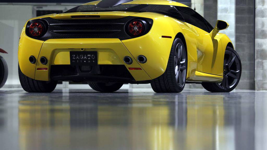 Lamborghini 5-95 Zagato. Images via Farhan Al Bastaki. 