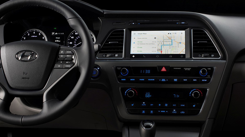 2015 Hyundai Sonata equipped with Google’s Android Auto
