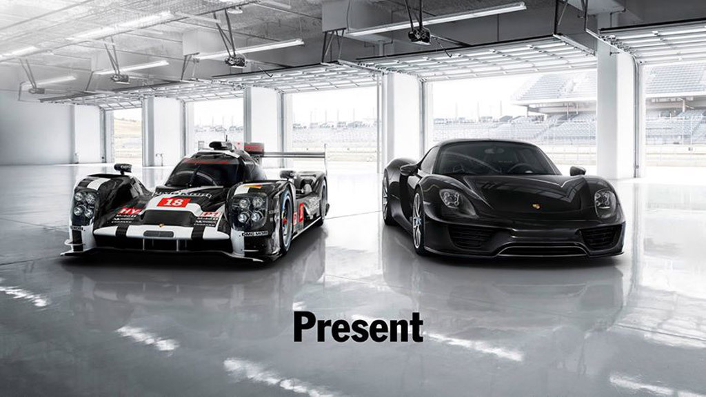 Porsche future sports car Facebook post