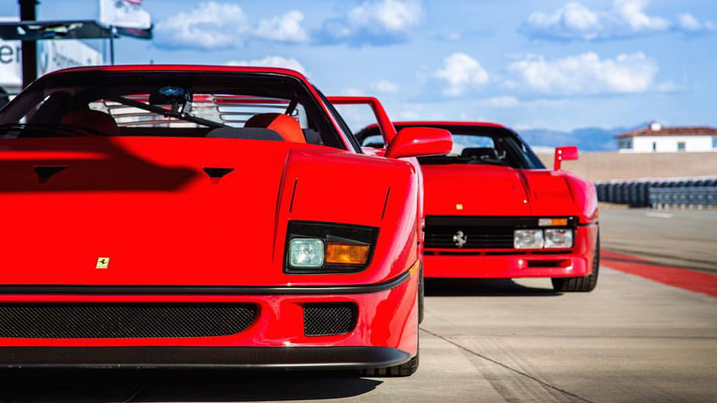 Ferrari F40 and 288 GTO