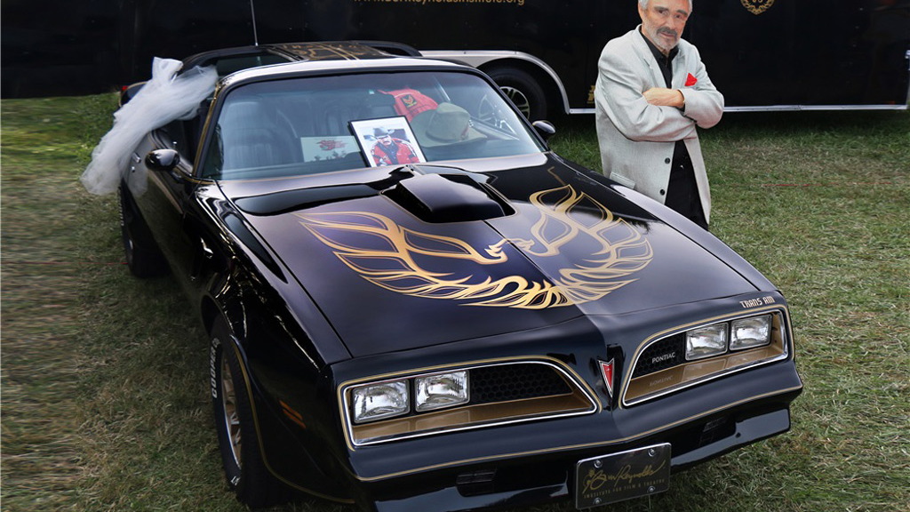 1977 Pontiac Firebird Trans Am ‘Smokey and the Bandit’ promo car - Image via Barrett-Jackson